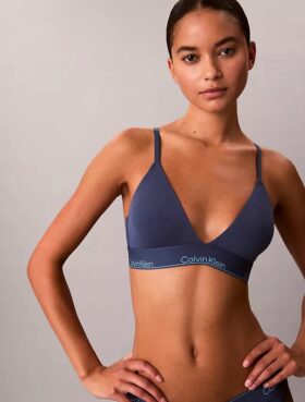 Bralette triangle légèrement doublée en coton et Modal Icon