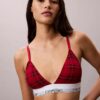 Bralette triangle légèrement doublée en coton et Modal Icon