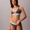 Bralette triangle légèrement doublée en coton et Modal Icon