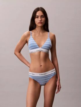 Bralette triangle légèrement doublée en coton et Modal Icon