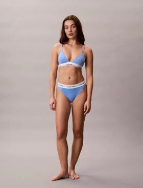 Bralette triangle légèrement doublée en coton et Modal Icon