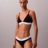 Bralette triangle légèrement doublée en coton et Modal Icon