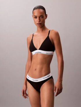 Bralette triangle légèrement doublée en coton et Modal Icon