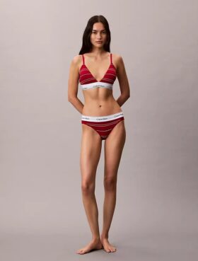 Bralette triangle légèrement doublée en coton et Modal Icon
