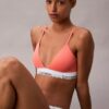 Bralette triangle légèrement doublée en coton et Modal Icon