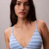 Bralette triangle légèrement doublée en coton et Modal Icon