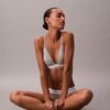 Bralette triangle légèrement doublée en coton et Modal Icon