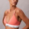 Bralette triangle légèrement doublée en coton et Modal Icon