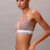Bralette triangle légèrement doublée en coton et Modal Icon