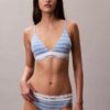 Bralette triangle légèrement doublée en coton et Modal Icon
