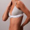 Bralette triangle légèrement doublée en coton et Modal Icon
