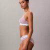 Bralette triangle légèrement doublée en coton et Modal Icon