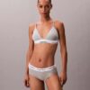 Bralette triangle légèrement doublée en coton et Modal Icon