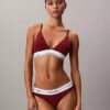 Bralette triangle légèrement doublée en coton et Modal Icon