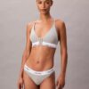 Bralette triangle légèrement doublée en coton et Modal Icon, post-opératoire