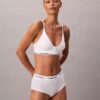 Bralette triangle légèrement doublée en coton et Modal Icon, post-opératoire