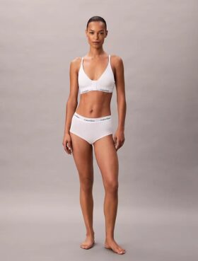 Bralette triangle légèrement doublée en coton et Modal Icon, post-opératoire