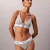 Bralette triangle légèrement doublée en coton et Modal Icon, post-opératoire