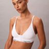 Bralette triangle légèrement doublée en coton et Modal Icon, post-opératoire