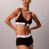 Bralette triangle légèrement doublée en coton et Modal Icon, post-opératoire