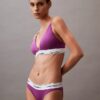 Bralette triangle légèrement doublée en coton Modal Icon