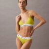 Bralette triangle légèrement doublée en coton Modal Icon