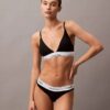 Bralette triangle légèrement doublée en coton Modal Icon