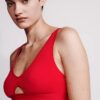 Bralette triangle légèrement doublée en coton Modal Icon