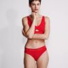 Bralette triangle légèrement doublée en coton Modal Icon