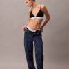 Bralette triangle légèrement doublée en coton Modal Icon