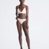 Bralette triangle légèrement doublée en coton Modal Icon