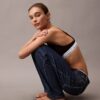 Bralette triangle légèrement doublée en coton Modal Icon