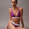 Bralette triangle légèrement doublée en coton Modal Icon