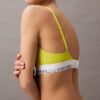 Bralette triangle légèrement doublée en coton Modal Icon