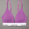 Bralette triangle légèrement doublée en coton Modal Icon