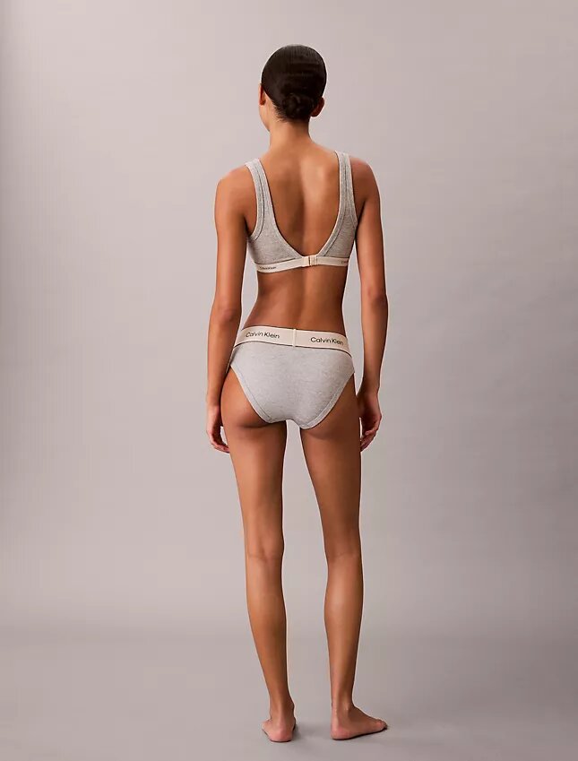Bralette triangle légèrement doublée en Cotton Stretch Heritage Bralette triangle légèrement doublée en Cotton Stretch Heritage