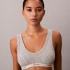 Bralette triangle légèrement doublée en Cotton Stretch Heritage Bralette triangle légèrement doublée en Cotton Stretch Heritage