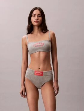 Brassière Bralette Heritage Classic en Cotton Stretch légèrement doublée