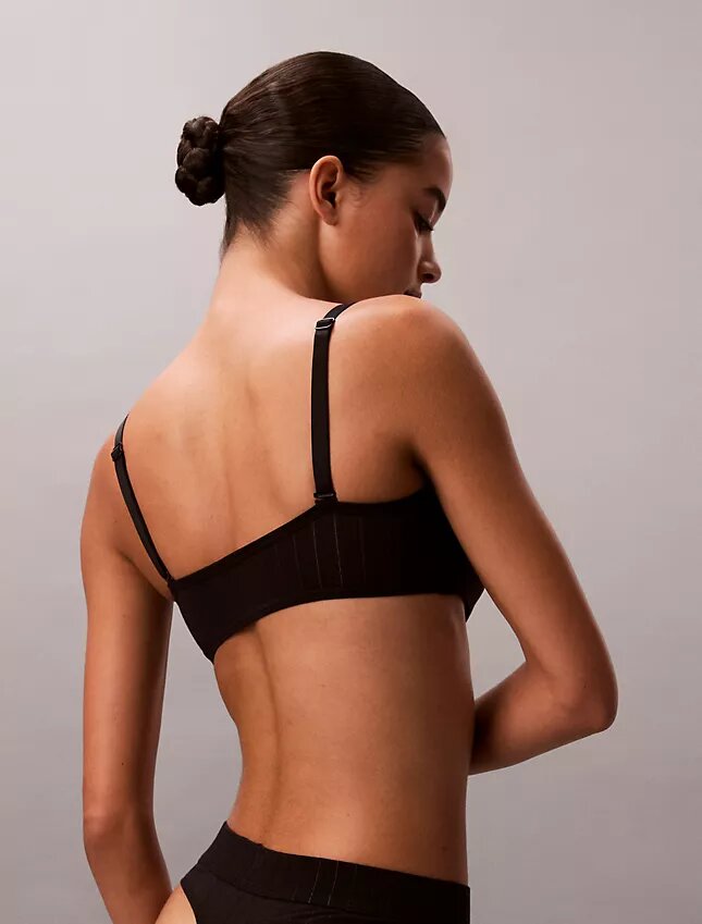 Brassière Bralette Heritage Classic en Cotton Stretch légèrement doublée Brassière Bralette Heritage Classic en Cotton Stretch légèrement doublée