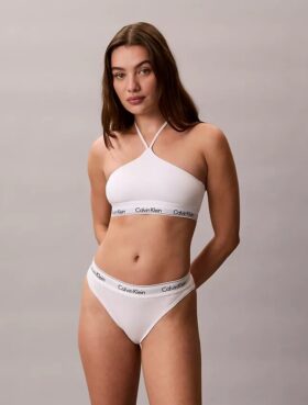 Brassière Icon en coton et Modal, Unlined