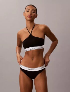 Brassière Icon en coton et Modal, Unlined