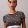 Brassière T-shirt Icon en coton et Modal, légèrement doublée en Bralette