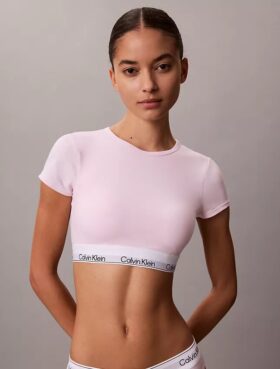 Brassière T-shirt Icon en coton et Modal, légèrement doublée en Bralette