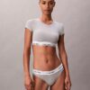 Brassière T-shirt Icon en coton et Modal, légèrement doublée en Bralette