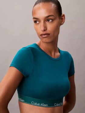 Brassière T-shirt Icon en coton et Modal, légèrement doublée en Bralette