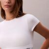 Brassière T-shirt Icon en coton et Modal, légèrement doublée en Bralette