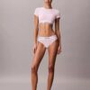 Brassière T-shirt Icon en coton et Modal, légèrement doublée en Bralette