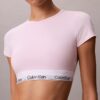 Brassière T-shirt Icon en coton et Modal, légèrement doublée en Bralette