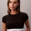Brassière T-shirt Icon en coton et Modal, légèrement doublée en Bralette