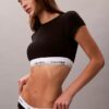 Brassière T-shirt Icon en coton et Modal, légèrement doublée en Bralette